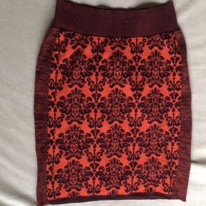 Anthropology pencil skirt